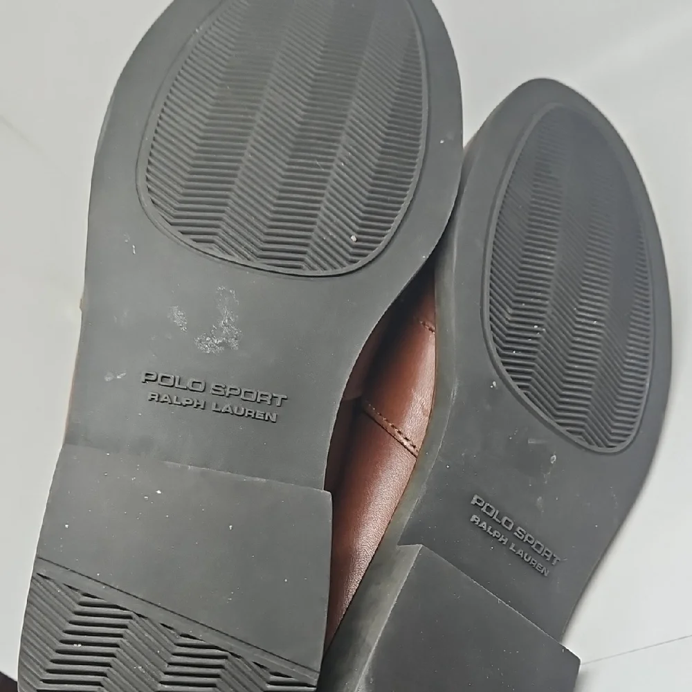 Polo by Ralph Lauren Brown Leather Slip-On Loafers V Good 10D - Picture 6 of 6